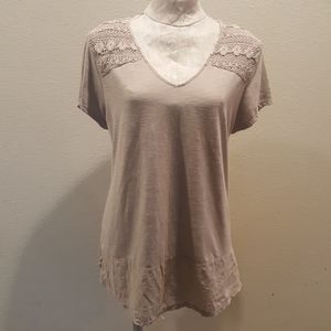 Short Sleeve Knit Top